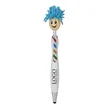 Custom Cartoon Hair Head Pen | https://www.bestnamebadges.com