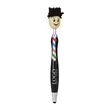 Custom Cartoon Hair Head Pen | https://www.bestnamebadges.com