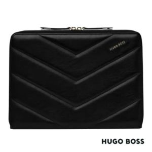 Hugo Boss® A4 Triga Conference Folder | https://www.bestnamebadges.com