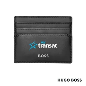 Hugo Boss® Classic Smooth Card Holder | https://www.bestnamebadges.com
