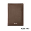 Hugo Boss® Classic Smooth Passport Holder | https://www.bestnamebadges.com