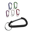 Union Printed - 6mm Metal Carabiner Keychain - 1-Color Print | https://www.bestnamebadges.com