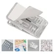 Acrylic Self Adhesive Clips | https://www.bestnamebadges.com