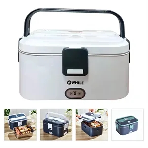 3 in 1 Portable Food Heated Electric Lunch Box Kits
