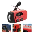 Emergency Solar Hand Crank NOAA AM/FM Radio LED Flashlight | https://www.bestnamebadges.com