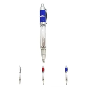 2 in 1 Lighted Tip LED Penlight Ballpoint Light Up Pen