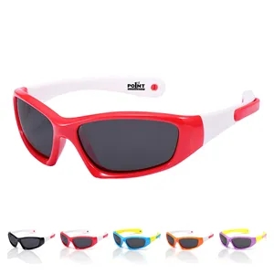 Kids Silicone Riding UV400 Polarized  Sunglasses