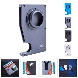 Metal Wallet With Money Clip Card Holder