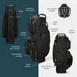 Sunday Golf Big Rig Cart Golf Bag | https://www.bestnamebadges.com