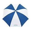 Elements 60" Recycled rPET Auto Open Golf Umbrella | https://www.bestnamebadges.com