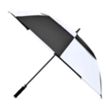 Elements 60" Recycled rPET Auto Open Dual Canopy Umbrella | https://www.bestnamebadges.com