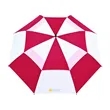 Elements 60" Recycled rPET Auto Open Dual Canopy Umbrella | https://www.bestnamebadges.com
