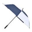 Elements 60" Recycled rPET Auto Open Dual Canopy Umbrella | https://www.bestnamebadges.com