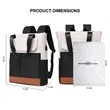 2-In-1 Wide Top Open Laptop Backpack Tote Bag | https://www.bestnamebadges.com