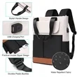 2-In-1 Wide Top Open Laptop Backpack Tote Bag | https://www.bestnamebadges.com