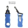 Custom Portable Multicolor Pouch Golf Ball Carry Bags | https://www.bestnamebadges.com