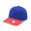 5 Panels 2Tone Snapback Cap | https://www.bestnamebadges.com
