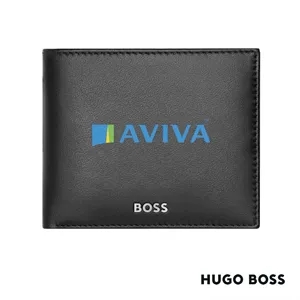 Hugo Boss® Classic Smooth Coin Purse | https://www.bestnamebadges.com