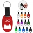 Oval Bottle Opener Keychain with Strap | https://www.bestnamebadges.com