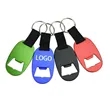 Oval Bottle Opener Keychain with Strap | https://www.bestnamebadges.com