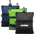 Multi-Pocket Waterproof Golf Ball Storage Tee Bag | https://www.bestnamebadges.com