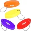 Oval PU Float Keychain | https://www.bestnamebadges.com