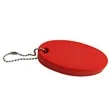 Oval PU Float Keychain | https://www.bestnamebadges.com