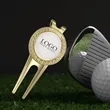 Golf Divot Tool & Ball Markers Gift Set | https://www.bestnamebadges.com