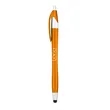 Custom Matte Color Stylus Ballpoint Pen | https://www.bestnamebadges.com