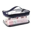 Transparent PVC Waterproof Makeup Bag | https://www.bestnamebadges.com