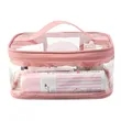 Transparent PVC Waterproof Makeup Bag | https://www.bestnamebadges.com