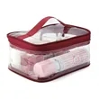 Transparent PVC Waterproof Makeup Bag | https://www.bestnamebadges.com