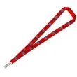 3/4" Import Air Ship Recycled RPET Silkscreen Lanyard | https://www.bestnamebadges.com