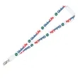 3/4" Import Air Ship Recycled RPET Silkscreen Lanyard | https://www.bestnamebadges.com