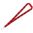 3/4" Import Air Ship Recycled RPET Silkscreen Lanyard | https://www.bestnamebadges.com