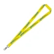 3/4" Import Air Ship Recycled RPET Silkscreen Lanyard | https://www.bestnamebadges.com