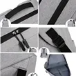USB Charging Multifunctional Laptop Backpack | https://www.bestnamebadges.com