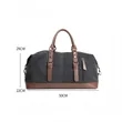 Canvas Weekend Duffel Bag | https://www.bestnamebadges.com