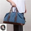 Canvas Weekend Duffel Bag | https://www.bestnamebadges.com
