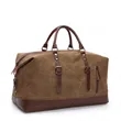 Canvas Weekend Duffel Bag | https://www.bestnamebadges.com