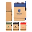 Union Printed, Eco Notebook Jotter w/ Matching Pen | https://www.bestnamebadges.com