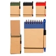 Union Printed, Eco Notebook Jotter w/ Matching Pen | https://www.bestnamebadges.com