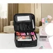 Professional Travel Makeup Train Case With Mirror | https://www.bestnamebadges.com