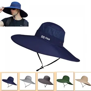 6 Inches Super Wide Brim Fishing Caps