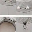 6 Inches Super Wide Brim Fishing Caps | https://www.bestnamebadges.com