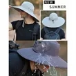 6 Inches Super Wide Brim Fishing Caps | https://www.bestnamebadges.com