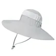 6 Inches Super Wide Brim Fishing Caps | https://www.bestnamebadges.com