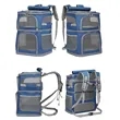 Outdoor Ventilated Double-Compartment Pet Carrier Backpack | https://www.bestnamebadges.com