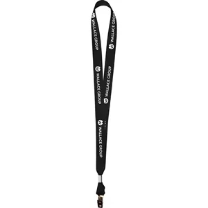 3/4"  Wide Nylon Web Lanyard