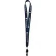 3/4"  Wide Nylon Web Lanyard | https://www.bestnamebadges.com